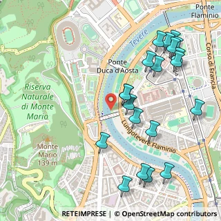 Mappa Ponte della Musica, 00195 Roma RM, Italia (0.638)