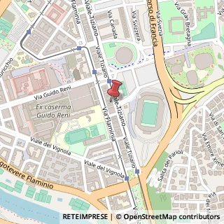 Mappa Viale Tiziano, 25, 00196 Roma, Roma (Lazio)