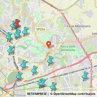 Mappa Via Pio Briziarelli, 00156 Roma RM, Italia (3.49375)