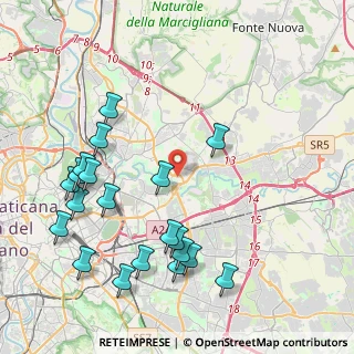 Mappa Via Pio Briziarelli, 00156 Roma RM, Italia (5.074)