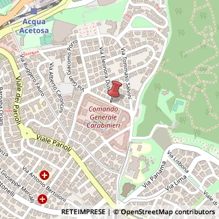 Mappa Via di villa s. filippo 40, 00197 Roma, Roma (Lazio)