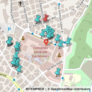 Mappa Via di Villa S. Filippo, 00197 Roma RM, Italia (0.13571)