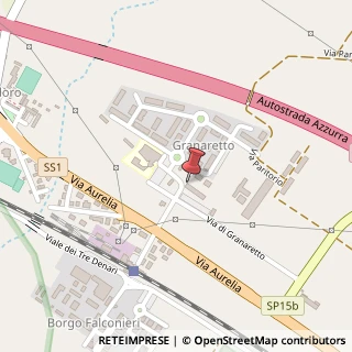 Mappa Via di Granaretto, 26, 00054 Fiumicino, Roma (Lazio)