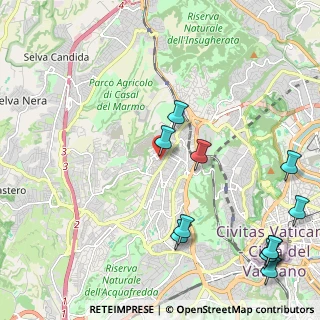 Mappa Via Vincenzo Viara de Ricci, 00168 Roma RM, Italia (2.96091)