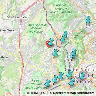 Mappa Via Vincenzo Viara de Ricci, 00168 Roma RM, Italia (2.81385)