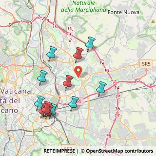 Mappa Via Eugenio Cargiolli, 00156 Roma RM, Italia (4.57846)