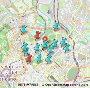Mappa Sede di via VenetoII p. n.66 - Operativi in Roma, 00100 Roma RM, Italia (1.54867)
