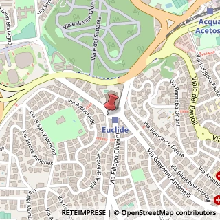 Mappa Piazza Euclide, 2, 00197 Roma, Roma (Lazio)
