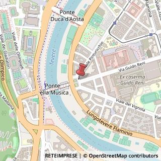 Mappa Via Guido Reni, 31, 00196 Roma, Roma (Lazio)