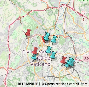 Mappa Piazza Gentile da Fabriano, 00196 Roma RM, Italia (3.57667)