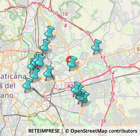 Mappa Via Ramiro Fabiani, 00158 Roma RM, Italia (3.92)