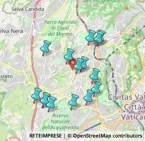 Mappa Via Francesco Maria Greco, 00168 Roma RM, Italia (1.82467)