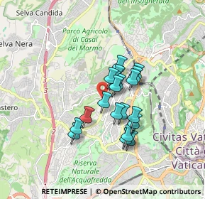 Mappa Via Francesco Maria Greco, 00168 Roma RM, Italia (1.29)