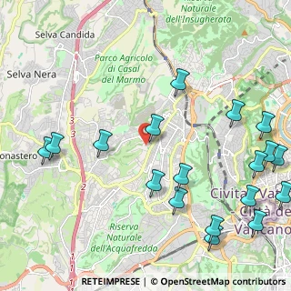 Mappa Via Francesco Maria Greco, 00168 Roma RM, Italia (2.98556)