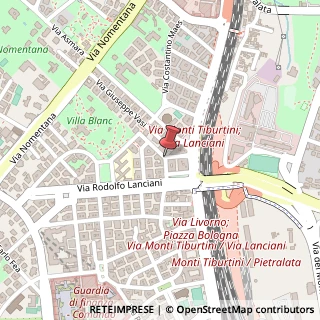 Mappa Via Giuseppe Gatteschi, 23, 00162 Roma, Roma (Lazio)