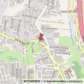 Mappa 682 Via Di Boccea, Roma, RM 00166, 00166 Roma RM, Italia, 00166 Roma, Roma (Lazio)