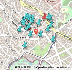 Mappa Via Francesco Siacci, 00197 Roma RM, Italia (0.198)