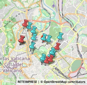 Mappa Via Francesco Siacci, 00197 Roma RM, Italia (1.679)