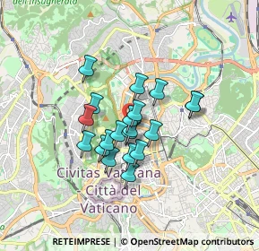 Mappa Via Francesco Rismondo, 00195 Roma RM, Italia (1.26)