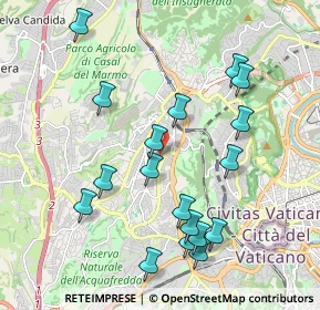 Mappa Via Giuseppe D'Annibale, 00168 Roma RM, Italia (2.21444)