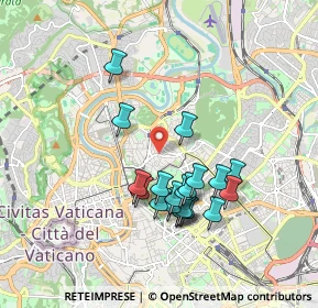 Mappa Prelatura della Santa Croce e Opus Dei, 00197 Roma RM, Italia (1.7155)