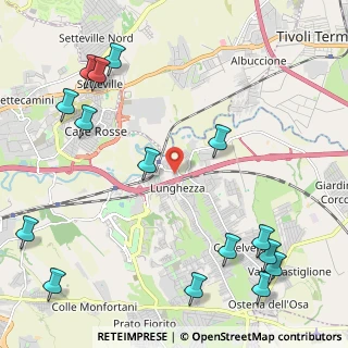 Mappa Via di Lunghezza, 00132 Roma RM, Italia (3.13267)