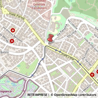 Mappa Piazza Ungheria, 6, 00198 Roma, Roma (Lazio)