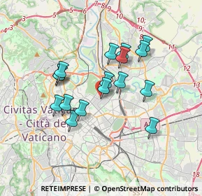 Mappa Via Sabazio, 00199 Roma RM, Italia (3.13176)