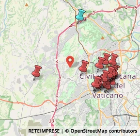 Mappa Via Gustave Flaubert, 00168 Roma RM, Italia (4.38889)