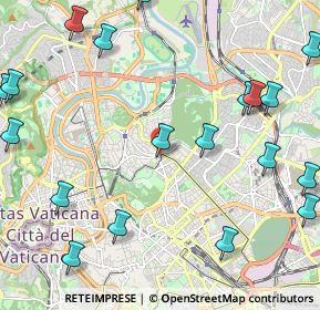 Mappa Viale Gioacchino Rossini, 00197 Roma RM, Italia (3.213)