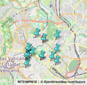 Mappa Viale Gioacchino Rossini, 00197 Roma RM, Italia (1.788)