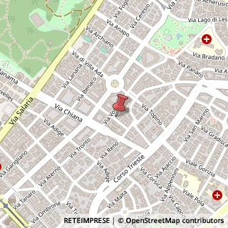 Mappa Via Taro, 35, 00199 Roma, Roma (Lazio)