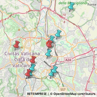 Mappa Libera Università Internazionale degli Studi Sociali Guido Carli, 00198 Roma RM, Italia (4.52333)