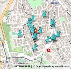 Mappa Via dei Monti Parioli, 00197 Roma RM, Italia (0.183)