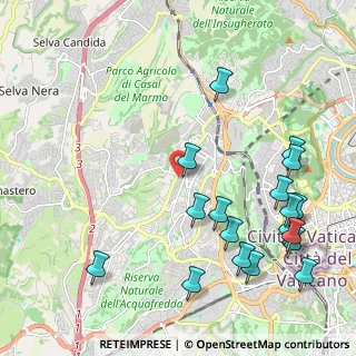 Mappa Via Antonio Corseto, 00168 Roma RM, Italia (2.73778)