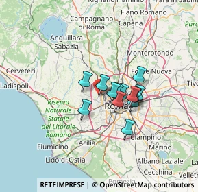 Mappa Via Antonio Corseto, 00168 Roma RM, Italia (9.02692)