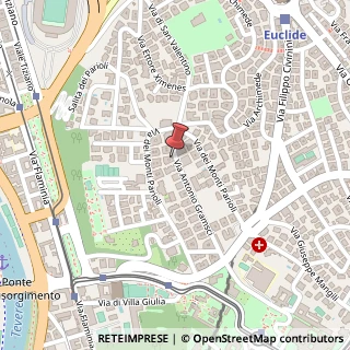 Mappa Via Antonio Gramsci, 16, 00197 Roma, Roma (Lazio)