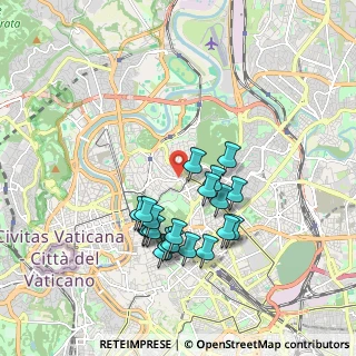 Mappa Piazza Pitagora, 00187 Roma RM, Italia (1.7645)