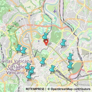 Mappa Piazza Pitagora, 00187 Roma RM, Italia (2.64545)
