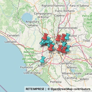 Mappa Via Giovanni D'Andrea, 00168 Roma RM, Italia (9.26158)