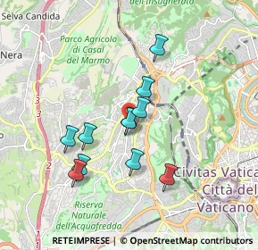 Mappa Via Lorenzo Litta, 00168 Roma RM, Italia (1.54727)