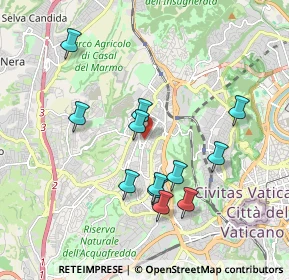 Mappa Via Lorenzo Litta, 00168 Roma RM, Italia (1.895)