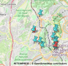 Mappa Via Lorenzo Litta, 00168 Roma RM, Italia (2.24923)