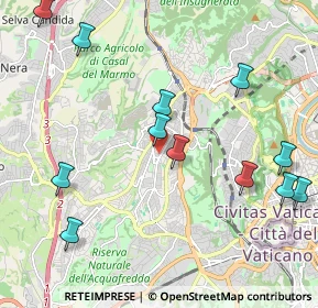 Mappa Via Lorenzo Litta, 00168 Roma RM, Italia (2.57417)