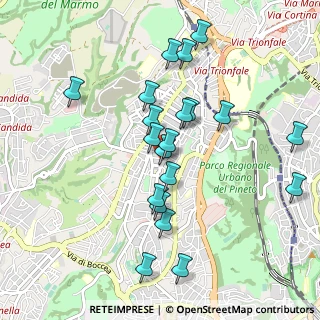 Mappa Via Lorenzo Litta, 00168 Roma RM, Italia (0.9905)