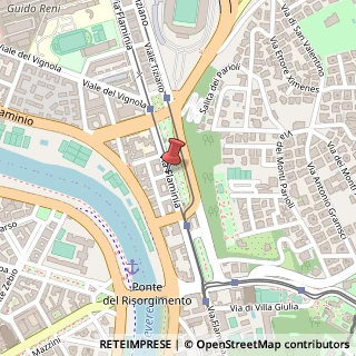 Mappa Via Flaminia,  215, 00196 Roma, Roma (Lazio)