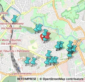 Mappa Via di Pietralata, 00158 Roma RM, Italia (1.0225)