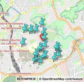 Mappa Via di Pietralata, 00158 Roma RM, Italia (0.7985)