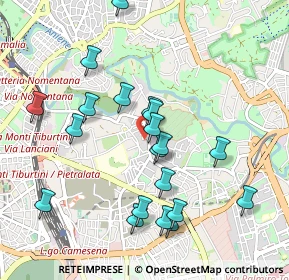 Mappa Via di Pietralata, 00158 Roma RM, Italia (1.0305)