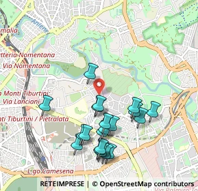 Mappa Via di Pietralata, 00158 Roma RM, Italia (1.0345)